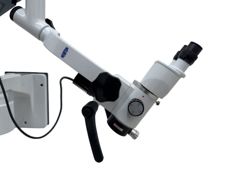 Cabezal óptico del microscopio de pared Newton