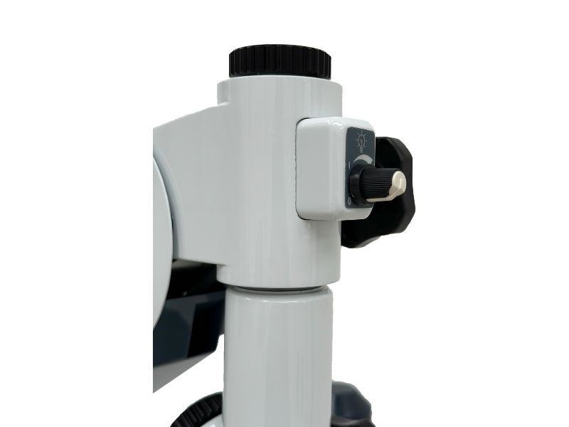 Control de iluminación del microscopio de pared Newton